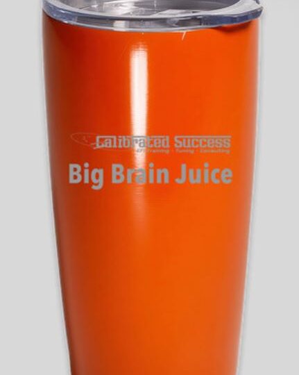 big brain juice tumbler