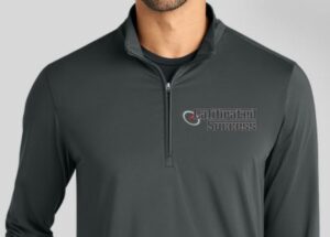 quarter zip calibrated success logo shirt 